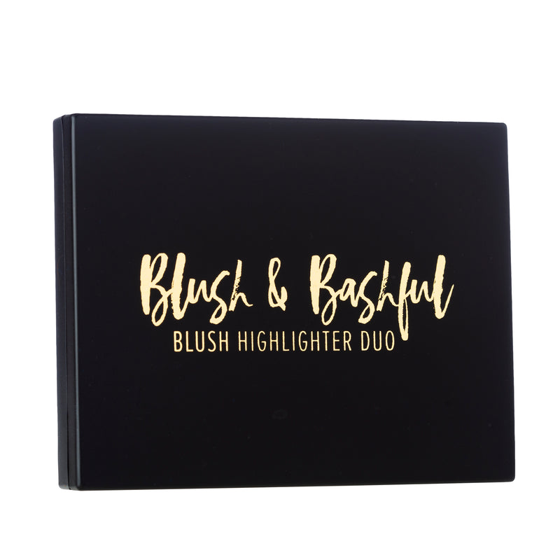 Bashful Blush & Black Matte Double Bow Tote